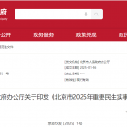 【政策導(dǎo)航】《北京市2025年重要民生實事項目》發(fā)布，將對物業(yè)類投訴量前100名的小區(qū)開展專項治理
